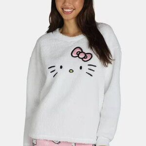 Sanrio Hello Kitty Plush Sleepwear Sweater Cloud Soft 3XL